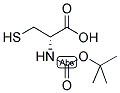 BOC-D-CYS-OH Struktur