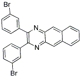 2,3-BIS(3-BROMOPHENYL)BENZO[G]QUINOXALINE Struktur