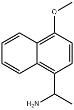 1-(4-METHOXY-NAPHTHALEN-1-YL)-ETHYLAMINE Struktur