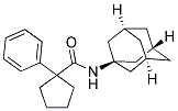 N-ADAMANTANYL(PHENYLCYCLOPENTYL)FORMAMIDE Struktur