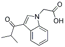 (3-ISOBUTYRYL-INDOL-1-YL)-ACETIC ACID Struktur