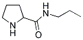 N-PROPYLPYRROLIDINE-2-CARBOXAMIDE Struktur