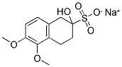 5,6-DIMETHOXY-2-TETRALONE SODIUM BISULFITE ADDUCT Struktur