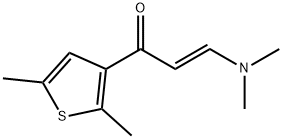 3-(DIMETHYLAMINO)-1-(2,5-DIMETHYL-3-THIENYL)-2-PROPEN-1-ONE Struktur