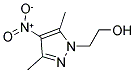 2-(3,5-DIMETHYL-4-NITRO-PYRAZOL-1-YL)-ETHANOL Struktur