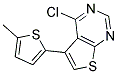 4-CHLORO-5-(5-METHYLTHIEN-2-YL)THIENO[2,3-D]PYRIMIDINE Struktur