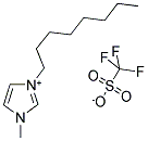 1-METHYL-3-OCTYLIMIDAZOLIUM TRIFLUOROMETHANESULFONATE Struktur