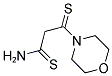 3-MORPHOLIN-4-YL-3-THIOXOPROPANETHIOAMIDE Struktur