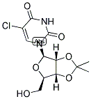 2',3'-O-ISOPROPYLIDENE-5-CHLOROURIDINE Struktur