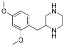 2-(2,4-DIMETHOXY-BENZYL)-PIPERAZINE Struktur