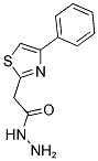 2-(4-PHENYL-1,3-THIAZOL-2-YL)ACETOHYDRAZIDE Struktur