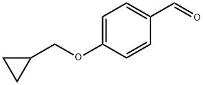 4-(CYCLOPROPYLMETHOXY)BENZALDEHYDE Struktur