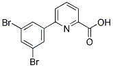 6-(3,5-DIBROMOPHENYL)PYRIDINE-2-CARBOXYLIC ACID Struktur