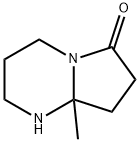 8A-METHYL-HEXAHYDRO-PYRROLO[1,2-A]PYRIMIDIN-6-ONE Struktur