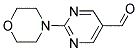 2-MORPHOLIN-4-YL-PYRIMIDINE-5-CARBALDEHYDE Struktur