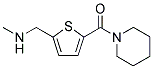 N-METHYL[5-(1-PIPERIDINYLCARBONYL)-2-THIENYL]METHANAMINE Struktur