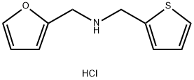 FURAN-2-YLMETHYL-THIOPHEN-2-YLMETHYL-AMINEHYDROCHLORIDE Struktur