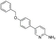 5-(4-BENZYLOXY-PHENYL)-PYRIDIN-2-YLAMINE Struktur