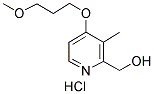 2-HYDROXYMETHYL-3-METHYL-4-(3-METHOXYPROPOXY) PYRIDINE HYDROCHLORIDE Struktur