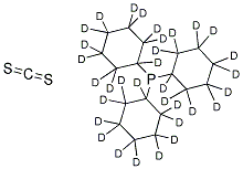 TRICYCLOHEXYL-D33-PHOSPHINE CARBON DISULFIDE COMPLEX Structure