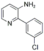 2-(3-CHLORO-PHENYL)-PYRIDIN-3-YLAMINE Struktur