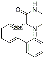 (R)-3-BIPHENYL-2-YL-PIPERAZIN-2-ONE Struktur