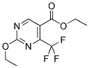 ETHYL-2-ETHOXY-4-TRIFLUOROMETHYL PYRIMIDINE-5-CARBOXYLATE Struktur