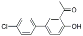 1-(4'-CHLORO-4-HYDROXY[1,1'-BIPHENYL]-3-YL)ETHANONE Struktur