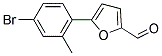 5-(4-BROMO-2-METHYLPHENYL)-2-FURALDEHYDE Struktur