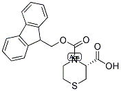 (R)-4-(((9H-FLUOREN-9-YL)METHOXY)CARBONYL)THIOMORPHOLINE-3-CARBOXYLIC ACID Struktur