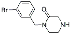 1-(3-BROMOBENZYL)PIPERAZIN-2-ONE Struktur