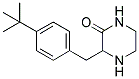 3-(4-TERT-BUTYL-BENZYL)-PIPERAZIN-2-ONE Struktur