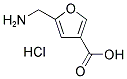 5-AMINOMETHYL-FURAN-3-CARBOXYLIC ACIDHYDROCHLORIDE Struktur