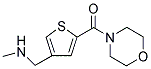 N-METHYL[5-(4-MORPHOLINYLCARBONYL)-3-THIENYL]METHANAMINE Struktur