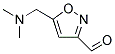 5-[(DIMETHYLAMINO)METHYL]-3-ISOXAZOLECARBALDEHYDE Struktur