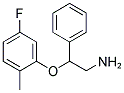 2-(5-FLUORO-2-METHYL-PHENOXY)-2-PHENYL-ETHYLAMINE Struktur