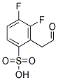 2,3-DIFLUORO-6-SULFO-PHENYLACETALDEHYDE Struktur