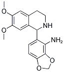 5-(6,7-DIMETHOXY-1,2,3,4-TETRAHYDRO-ISOQUINOLIN-1-YL)-BENZO[1,3]DIOXOL-4-YLAMINE Struktur