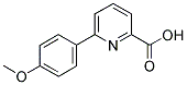 6-(4-METHOXYPHENYL)PYRIDINE-2-CARBOXYLIC ACID Struktur