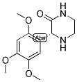 (R)-3-(2,4,5-TRIMETHOXY-PHENYL)-PIPERAZIN-2-ONE Struktur