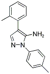 4-O-TOLYL-2-P-TOLYL-2H-PYRAZOL-3-YLAMINE Struktur