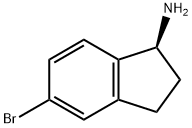 (S)-5-BROMO-2,3-DIHYDRO-1H-INDEN-1-AMINE Struktur