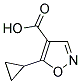 5-CYCLOPROPYLISOXAZOLE-4-CARBOXYLIC ACID Struktur