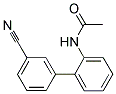 N-(3'-CYANO[1,1'-BIPHENYL]-2-YL)ACETAMIDE Struktur