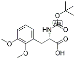 (S)-2-TERT-BUTOXYCARBONYLAMINO-3-(2,3-DIMETHOXY-PHENYL)-PROPIONIC ACID Struktur