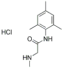 N-MESITYL-2-(METHYLAMINO)ACETAMIDE HYDROCHLORIDE Struktur