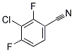 3-CHLORO-2,4-DIFLUOROBENZONITRILE Struktur