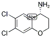 (R)-6,7-DICHLORO-CHROMAN-4-YLAMINE Struktur