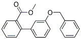 METHYL 3'-(BENZYLOXY)[1,1'-BIPHENYL]-2-CARBOXYLATE Struktur