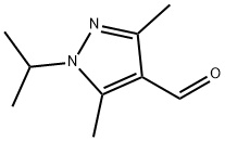 1-ISOPROPYL-3,5-DIMETHYL-1H-PYRAZOLE-4-CARBALDEHYDE Struktur